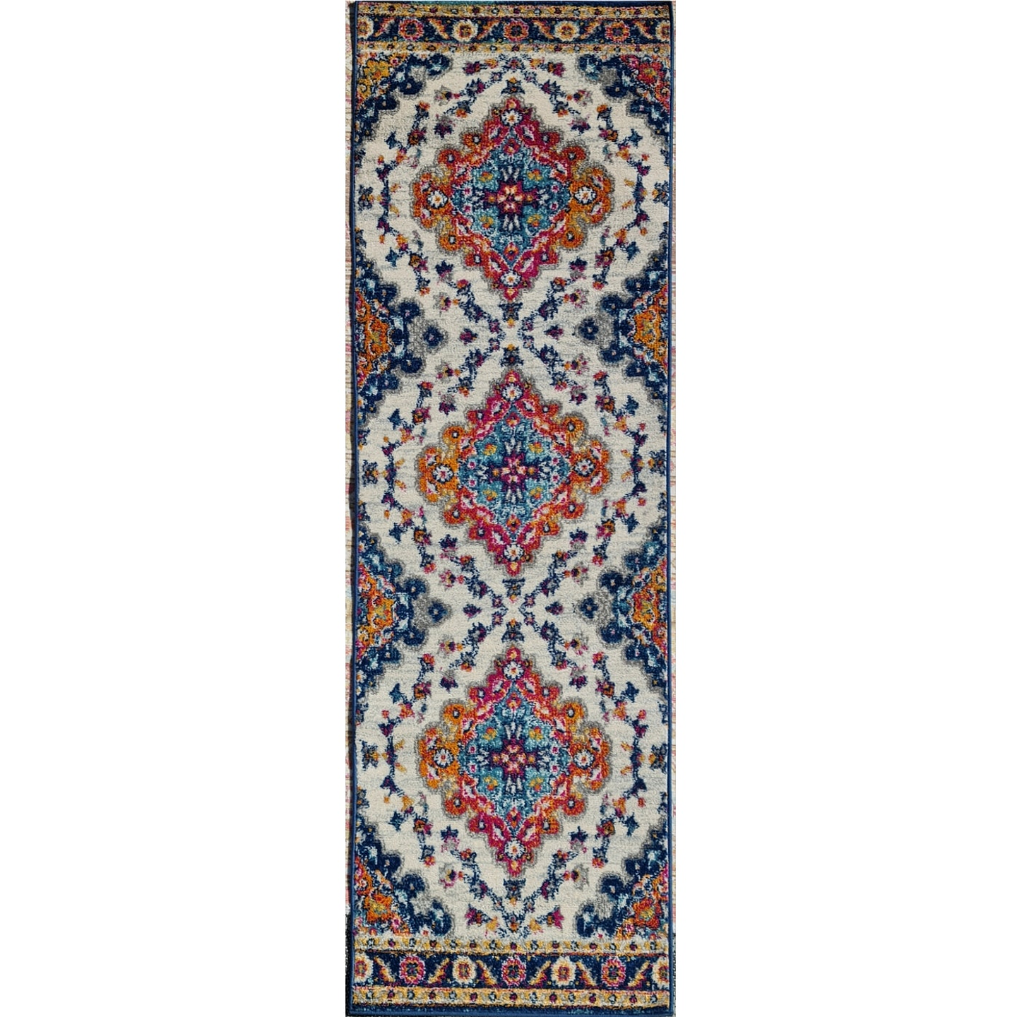 Alfombra Bohemian Blue 240x70cm 1