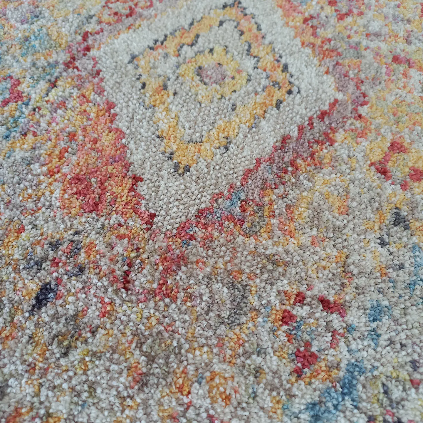 Alfombra Orange Diamond 94x65cm 2