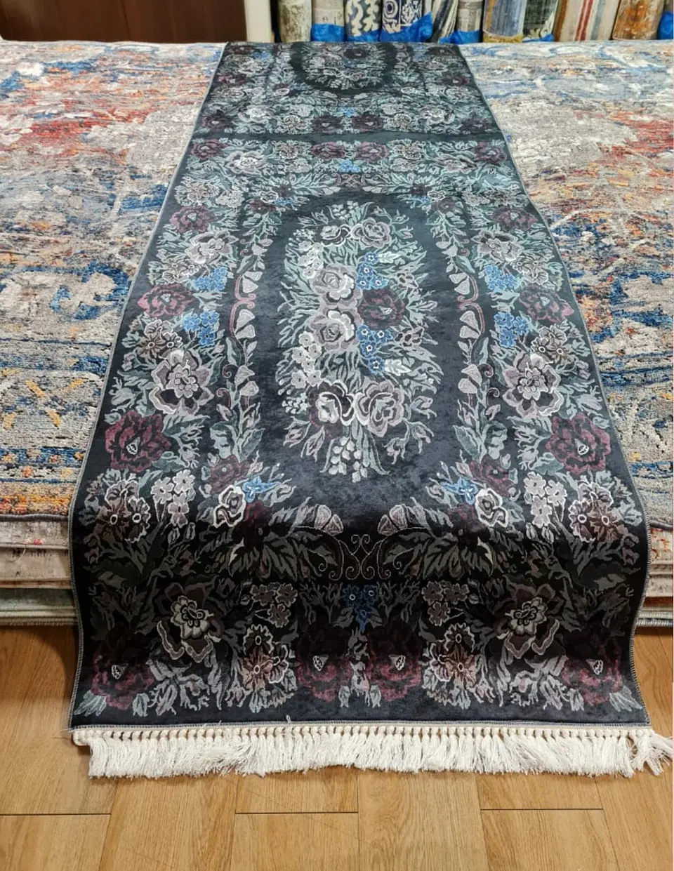 Alfombra Velvet Antideslizante Romantic Queen 310x78cm 5