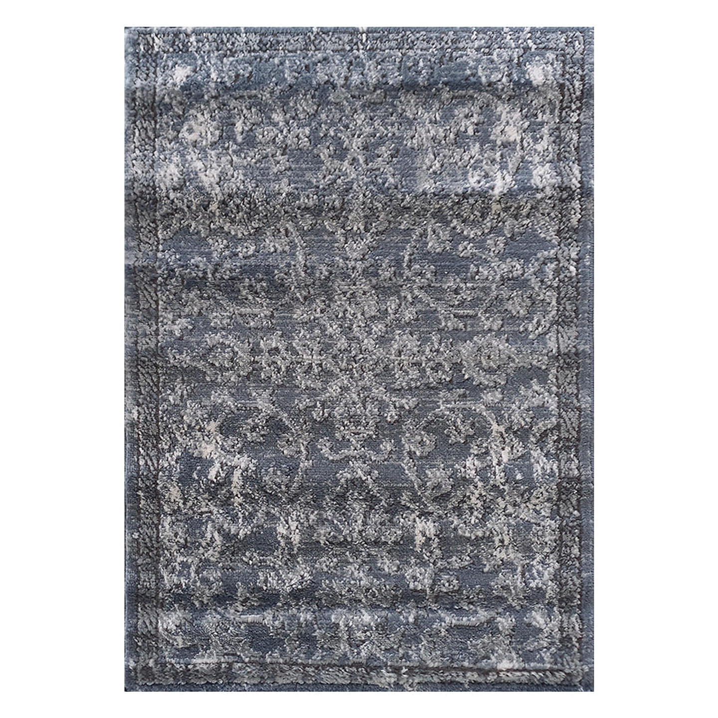 Alfombra Floral Vintage Blue 65x93cm 1