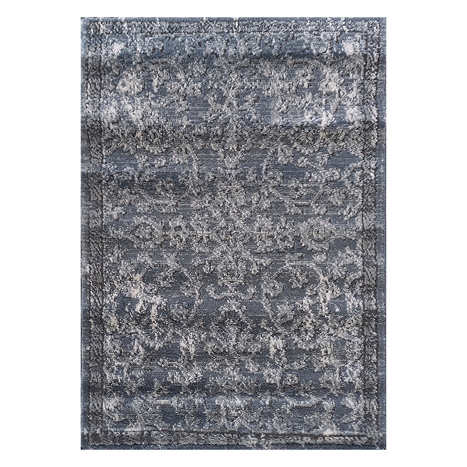 Alfombra Floral Vintage Blue 65x93cm 1