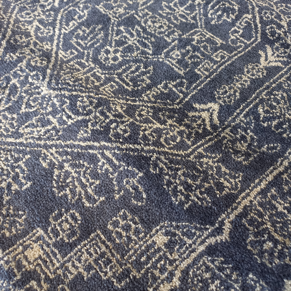 Pack 2 Bajadas de Cama / Turca Vitange Blue S 94x150cm 2