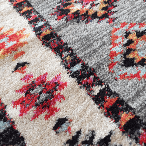 Alfombra Tribal Red  80x143cm