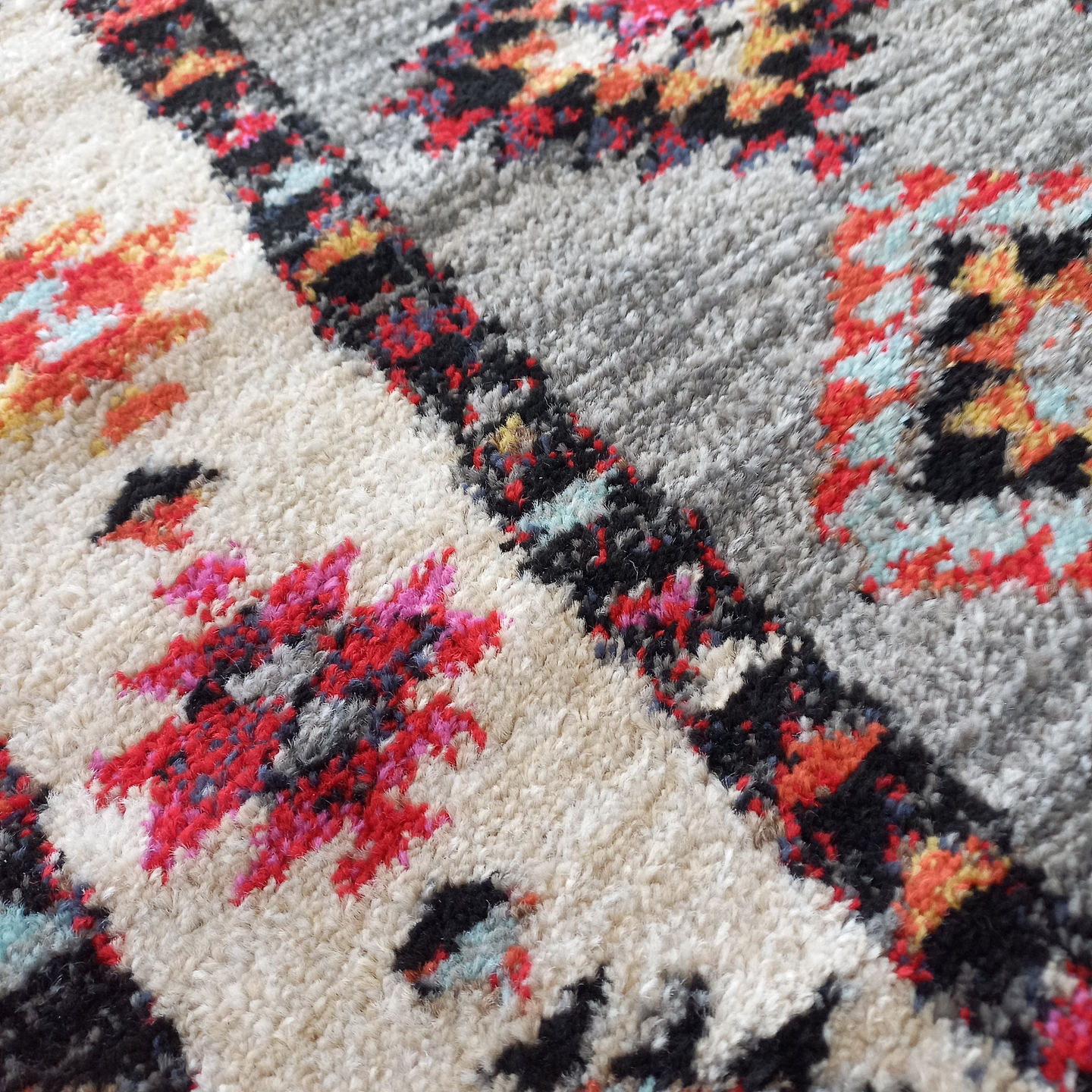 Alfombra Tribal Red  80x143cm 2