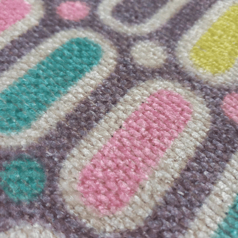 Pack 2 Bajadas de Cama Chenille / Retro