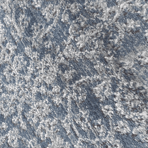 Alfombra Floral Vintage Blue 65x93cm