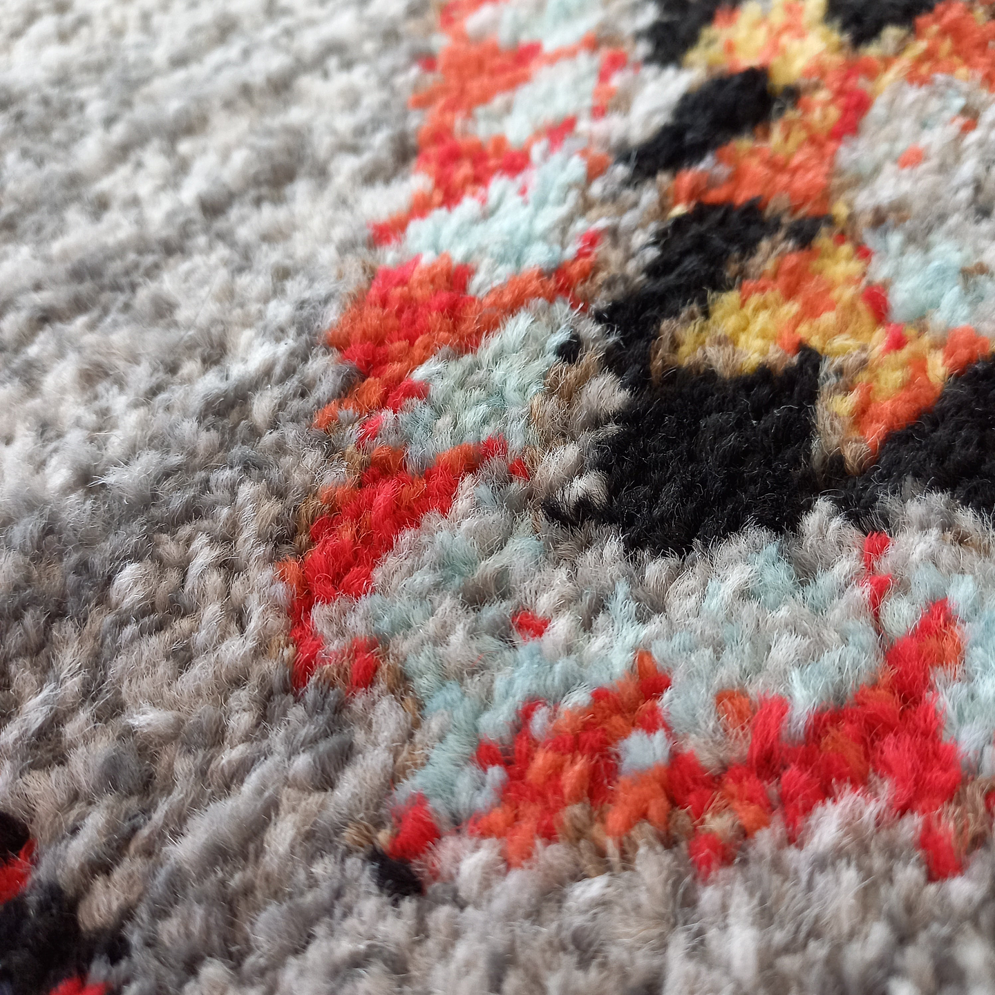 Alfombra Tribal Red  80x143cm 3