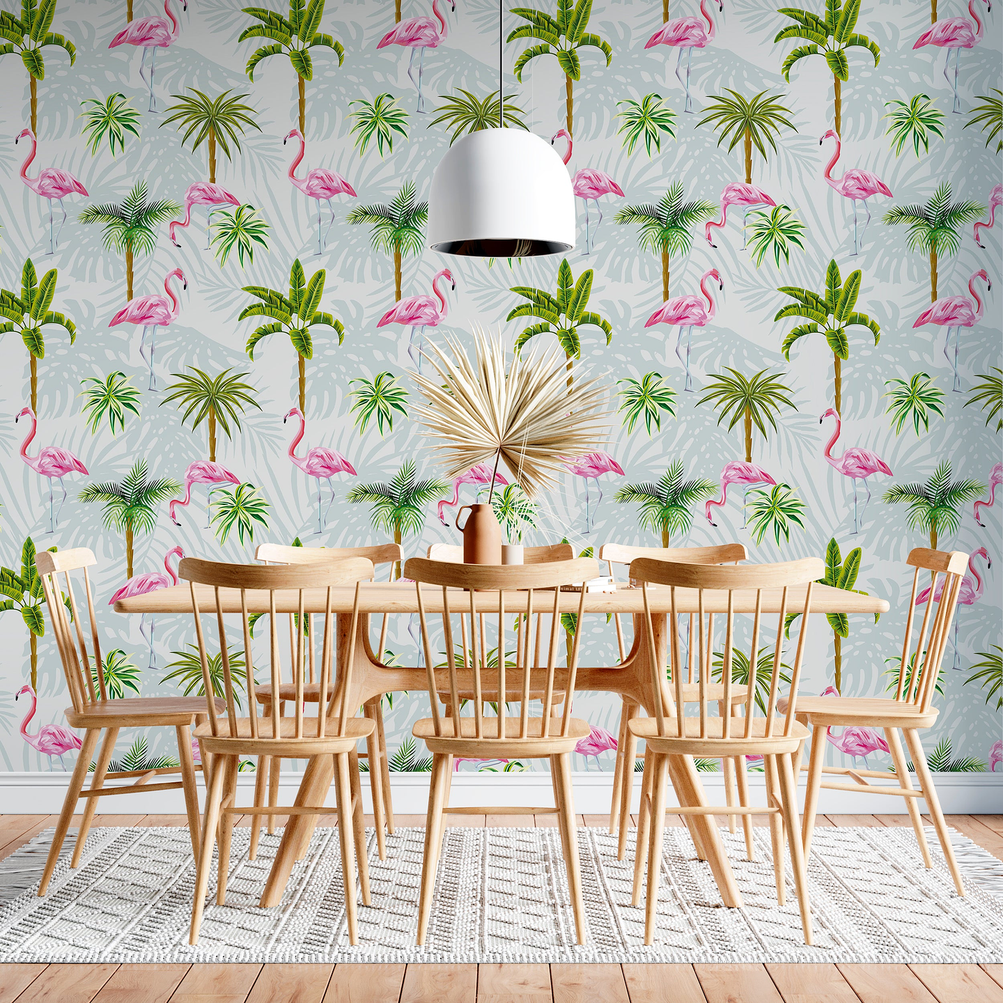 Papel Mural / Flamingos 1