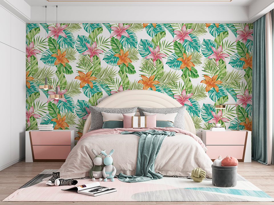 Papel Mural / Flora Tropical 1