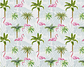 Papel Mural / Flamingos - Miniatura 3