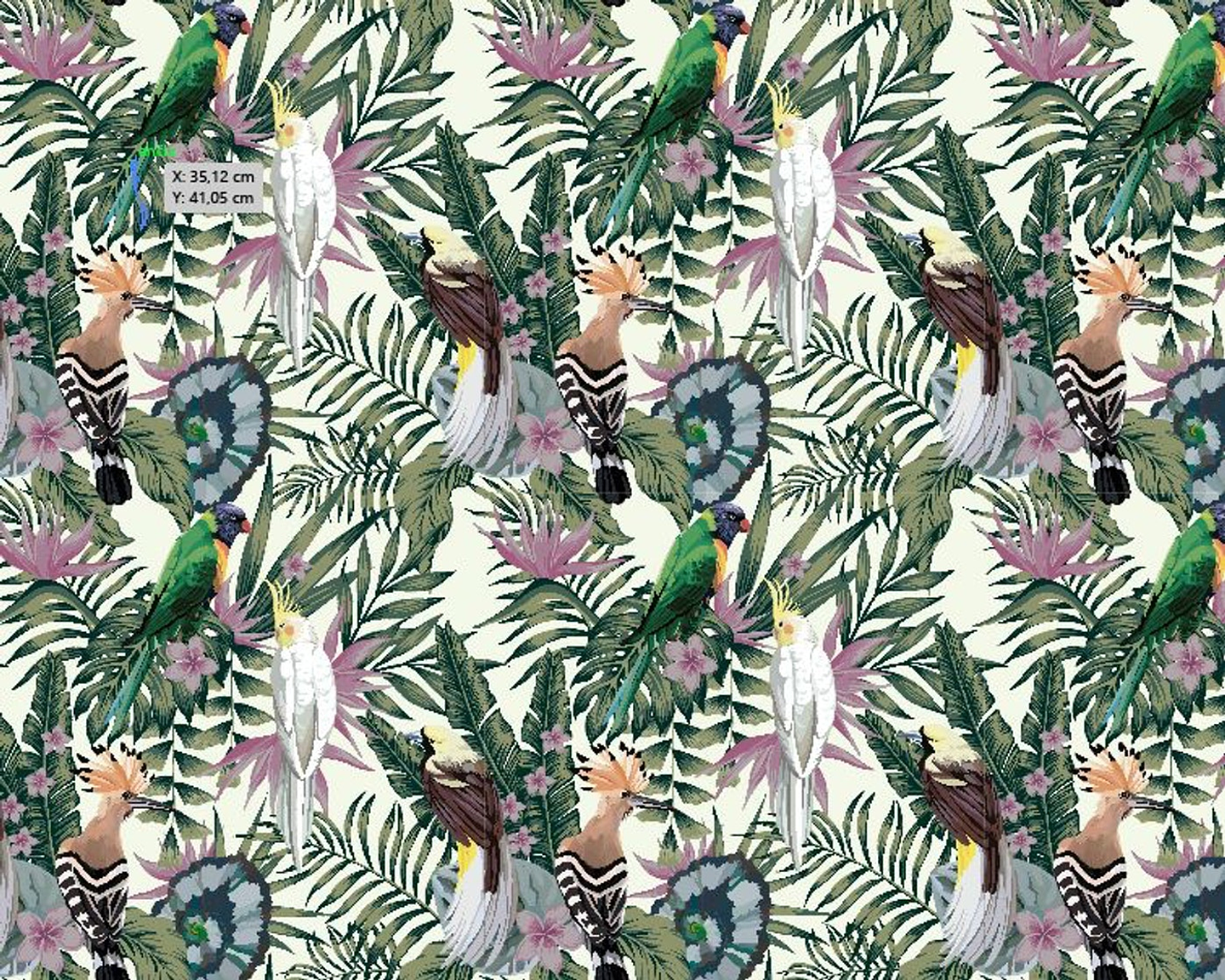 Papel Mural / Cacatuas 3