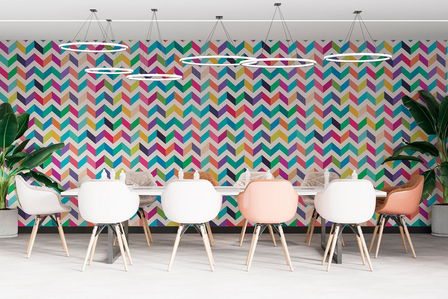Papel Mural / Candy Zig-Zag 1