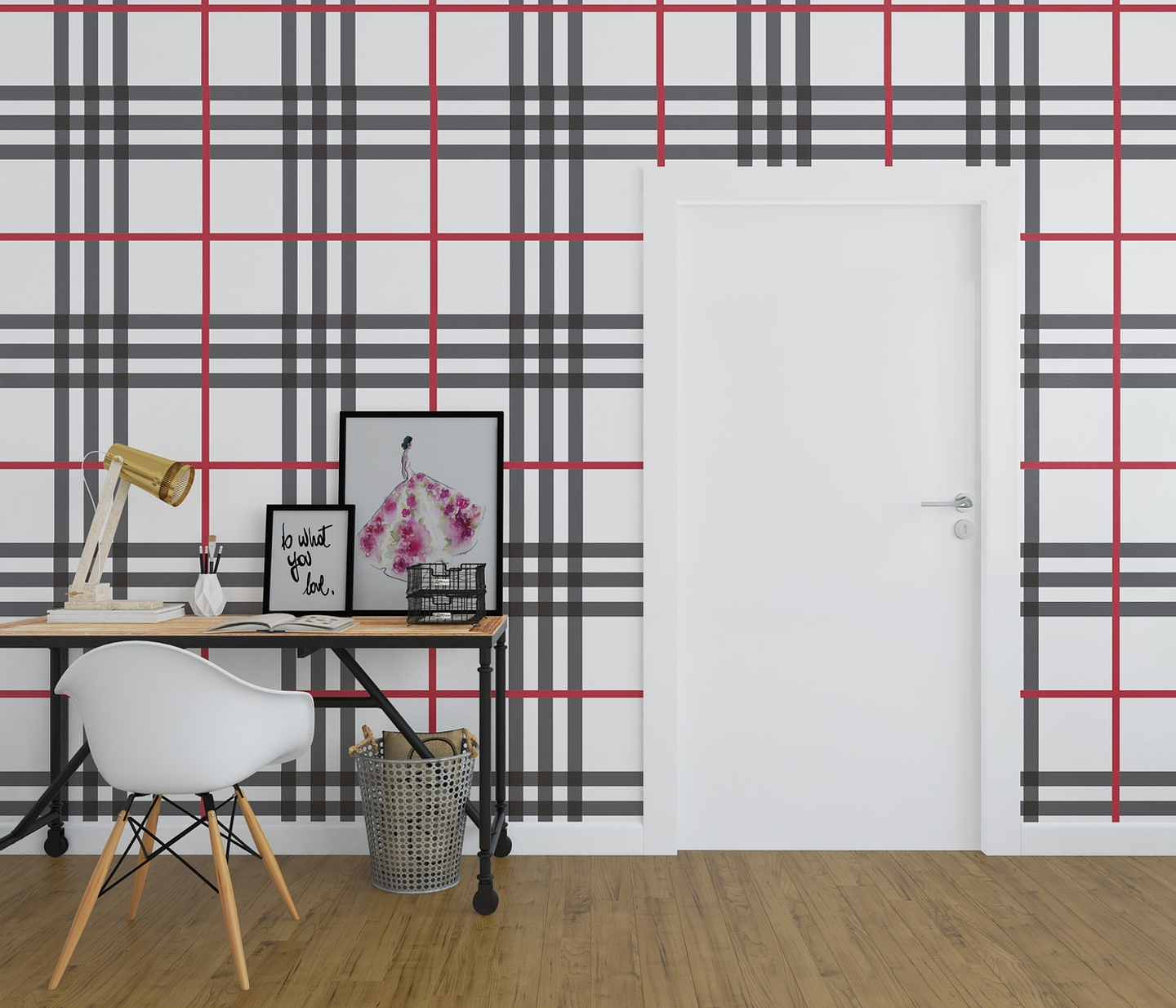 Papel Mural / Burberry 4