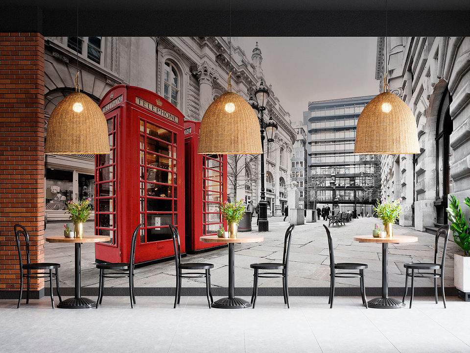 Papel Mural / London Telephone 1