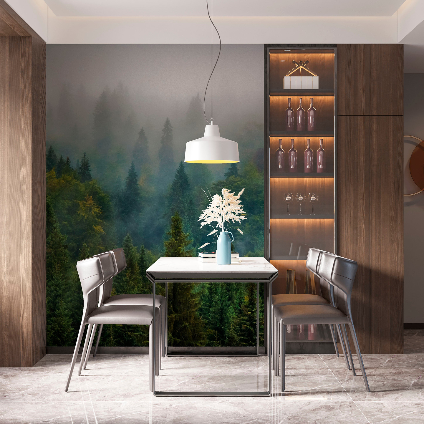 Papel Mural / Winter Forest 1