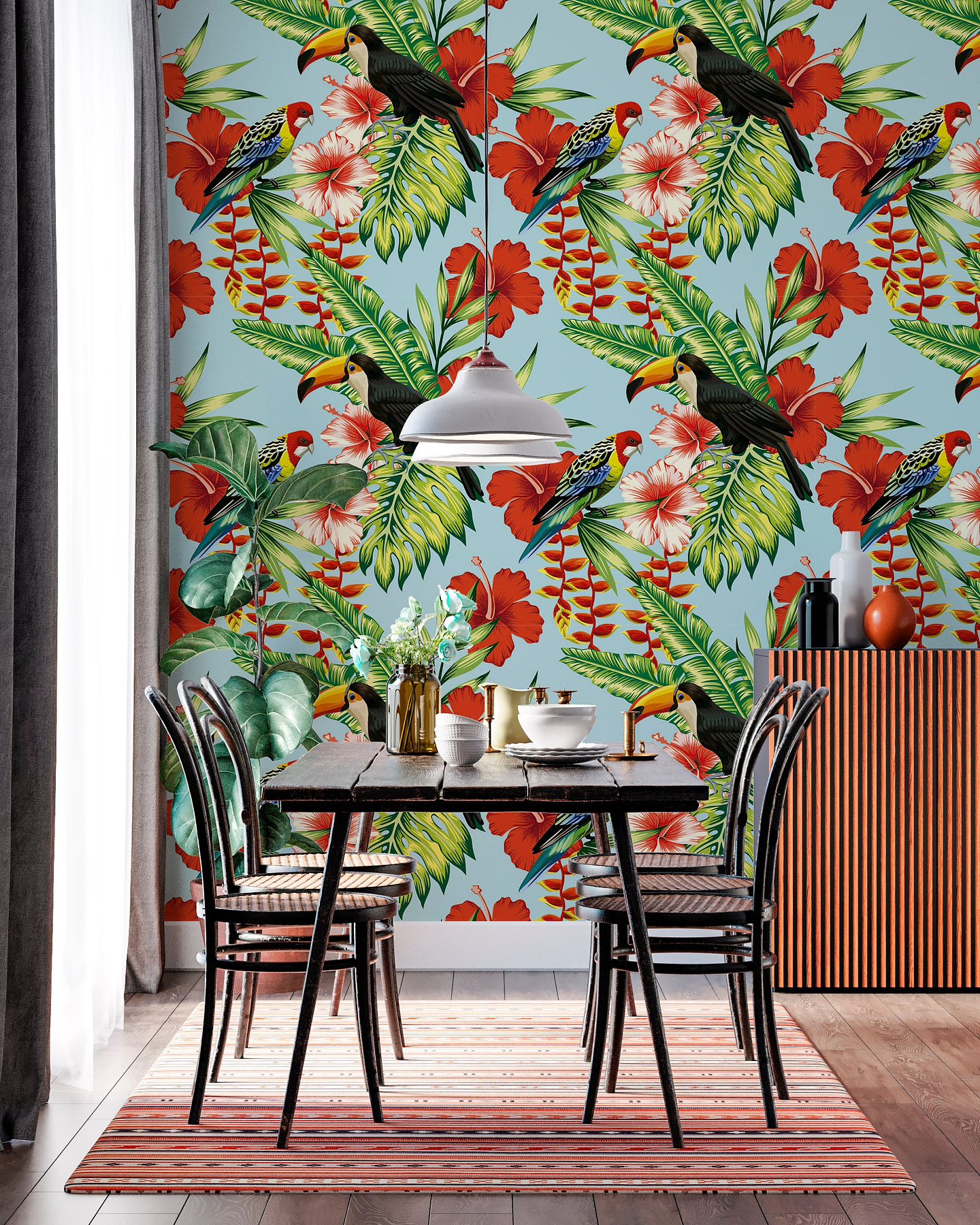 Papel Mural / Tucanes 1