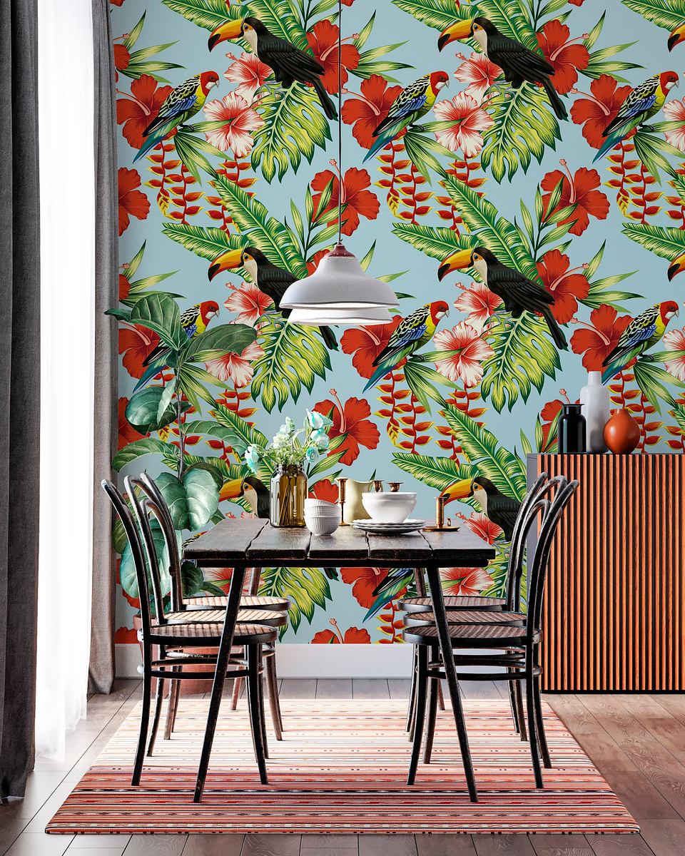 Papel Mural / Tucanes 1