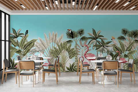 Papel Mural / Tropical Jungle