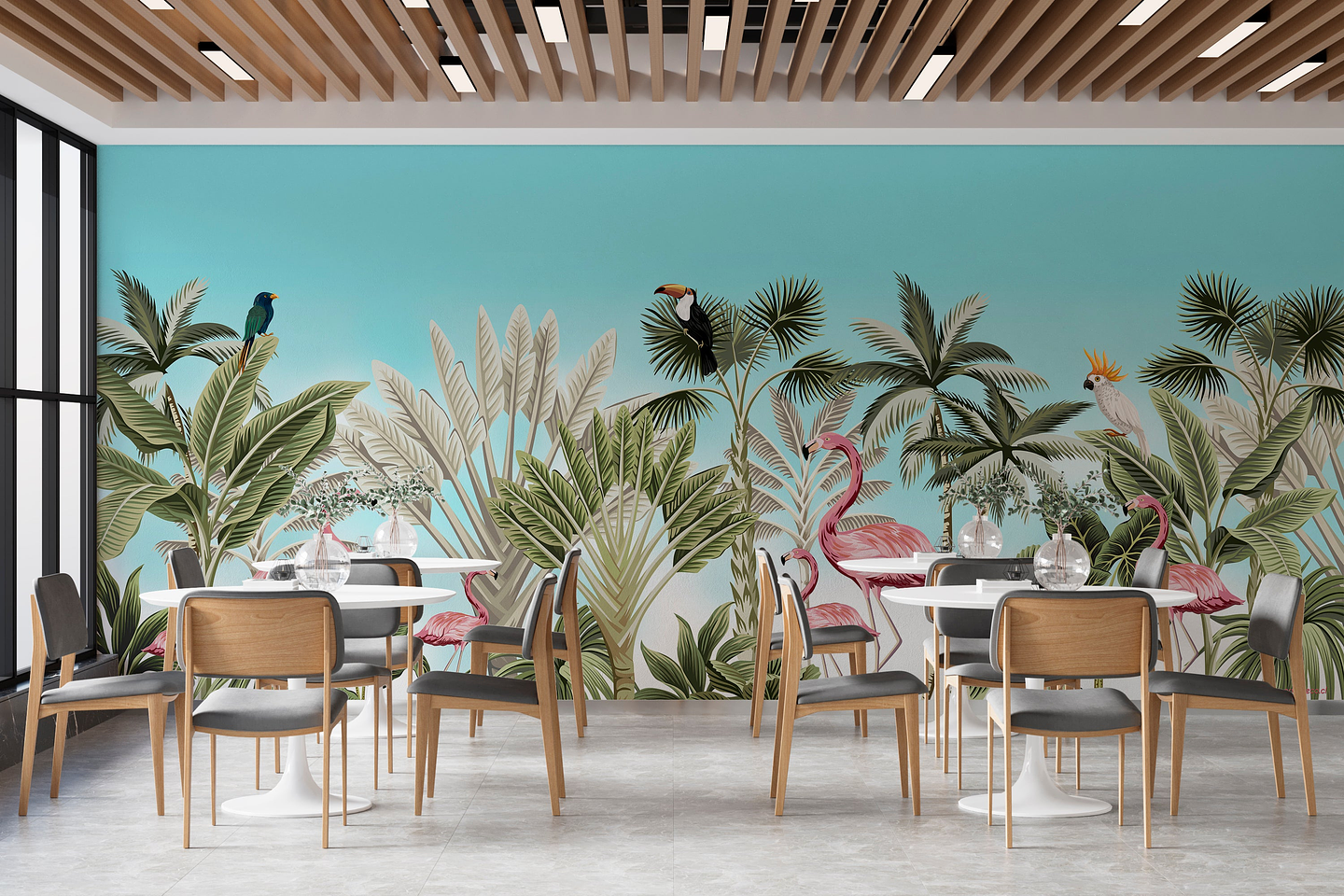 Papel Mural / Tropical Jungle 1