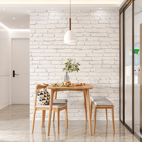 Papel Mural / White Bricks