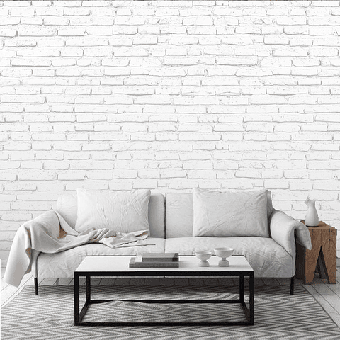 Papel Mural / White Bricks