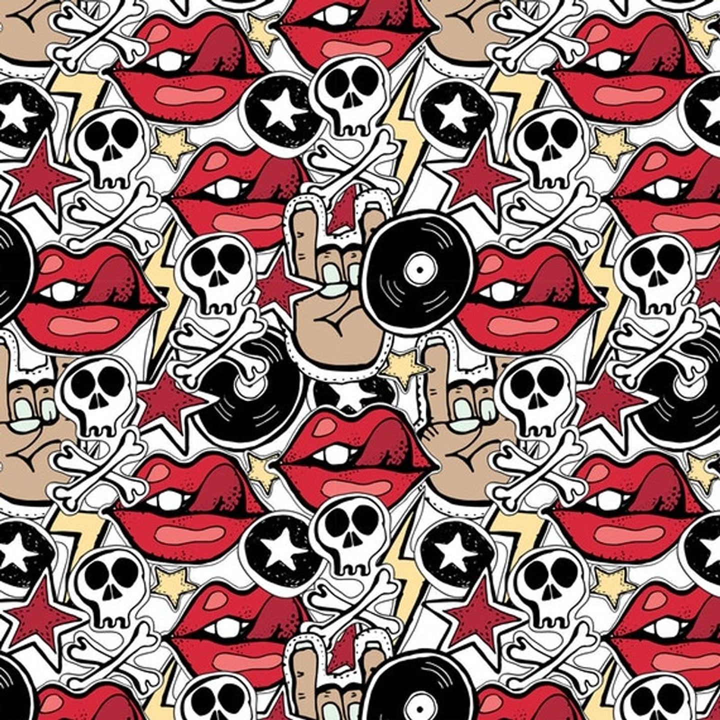 Papel Mural / Skull Pop 3