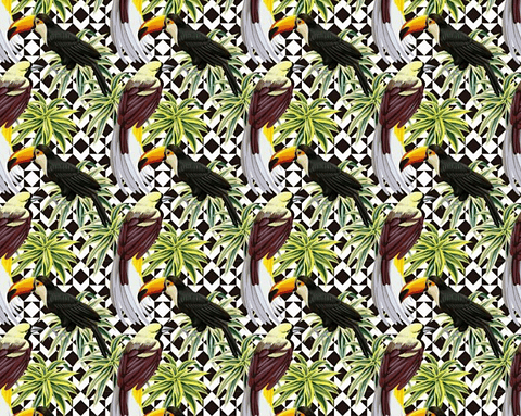 Papel Mural / Tucan & Tiles
