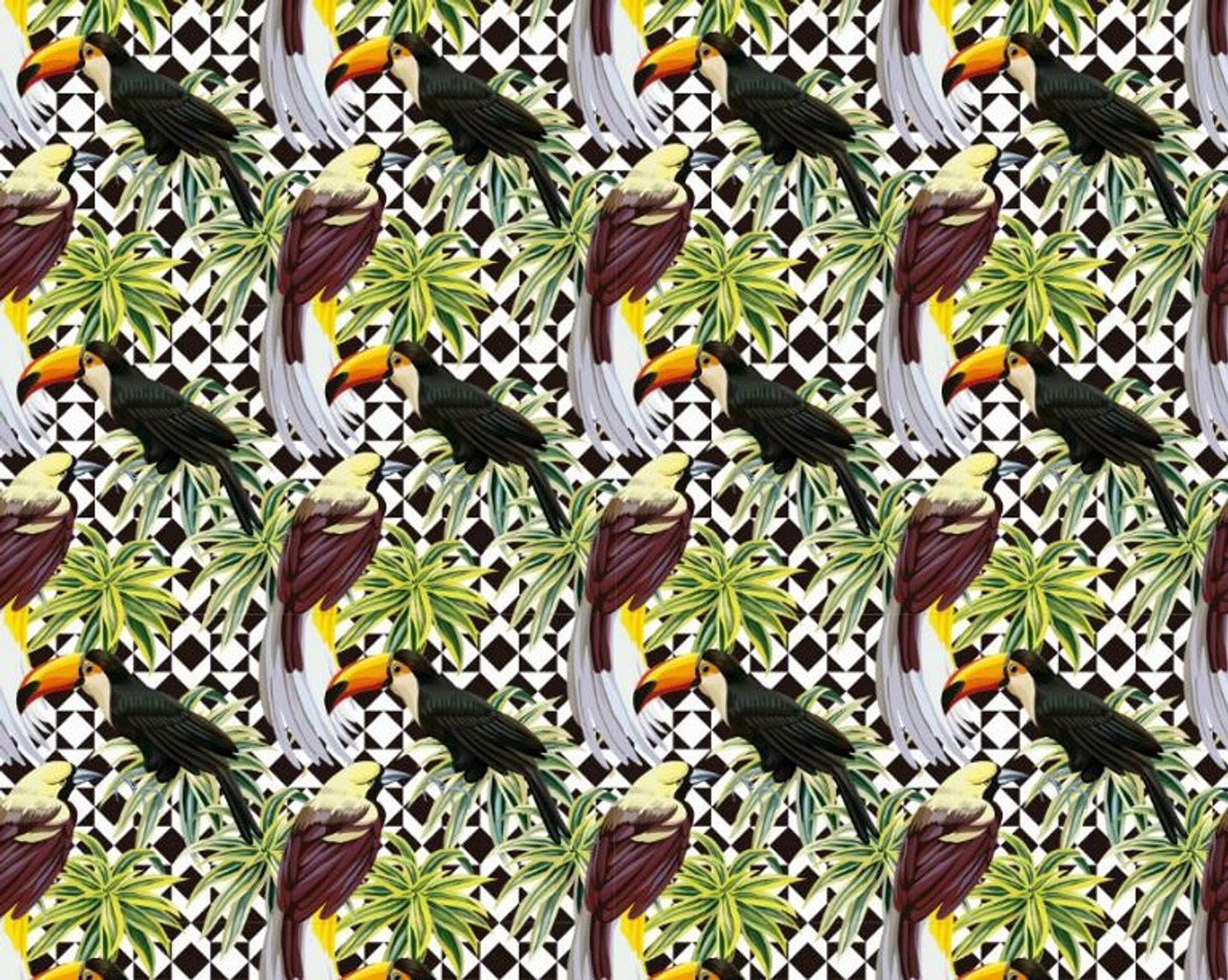 Papel Mural / Tucan & Tiles 2