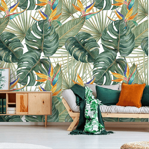 Papel Mural / Birds of Paradise