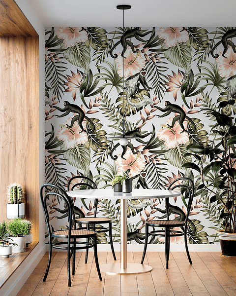 Papel Mural / Monkey Hibiscus