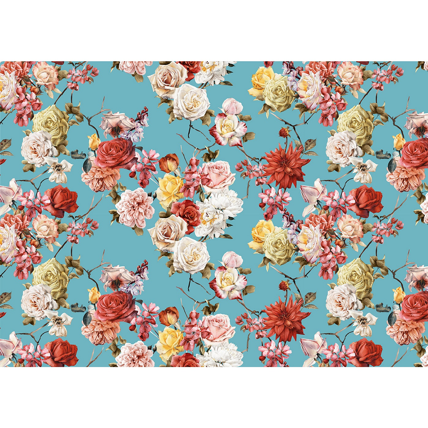 Papel Mural / Flowers Sky 3