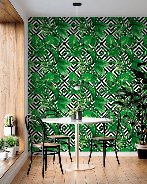 Papel Mural / Natural Geometric