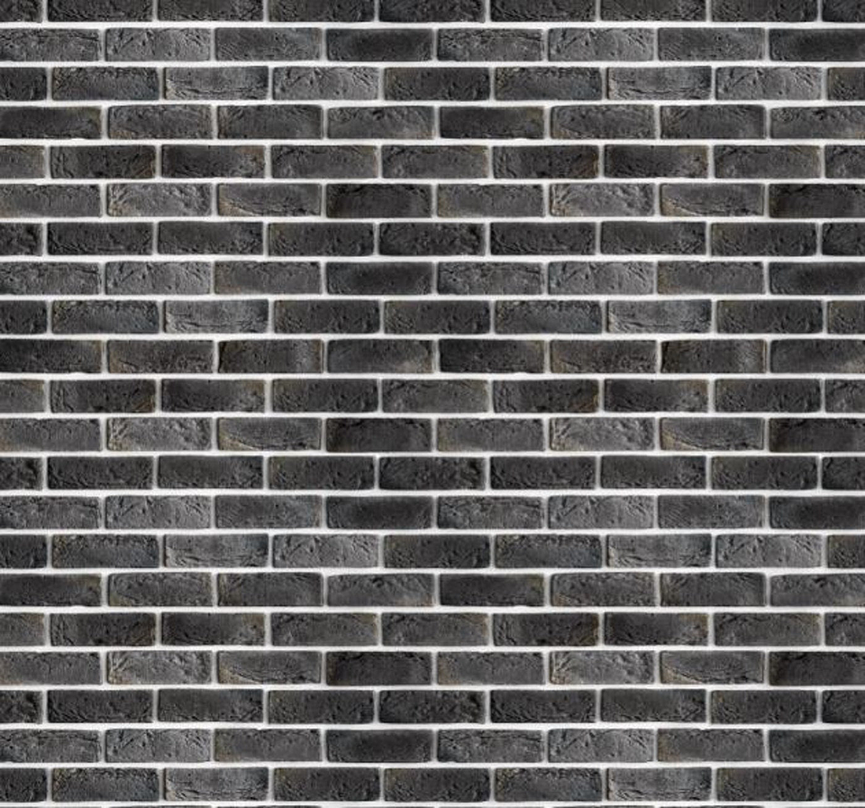 Papel Mural / Black Bricks 3