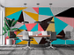 Papel Mural / Geometric Wall - Miniatura 1