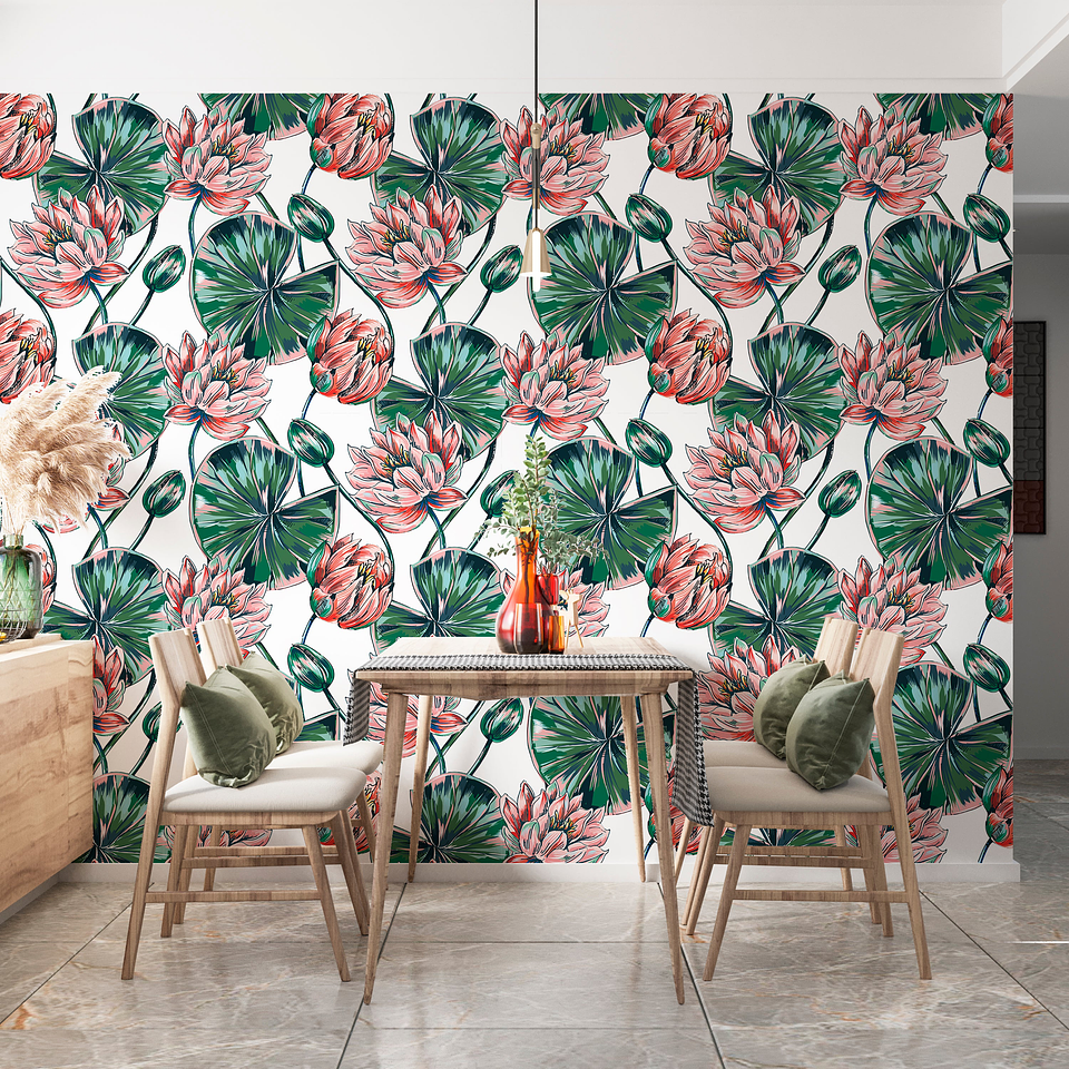 Papel Mural / Lotus 1