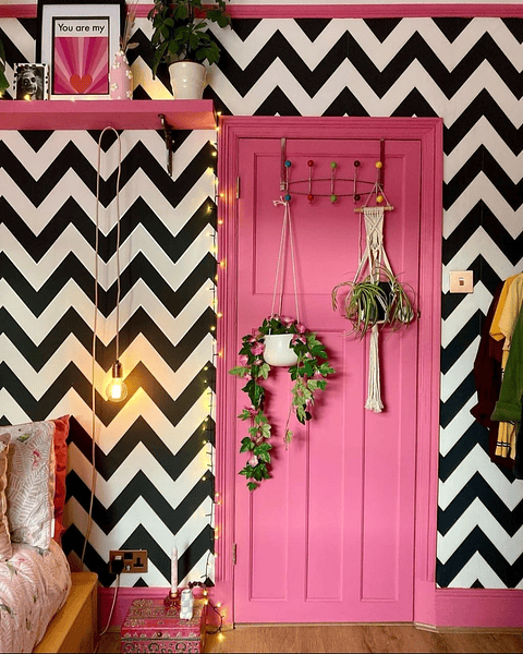 Papel Mural / Zig-Zag B&W