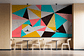 Papel Mural / Geometric Wall - Miniatura 2