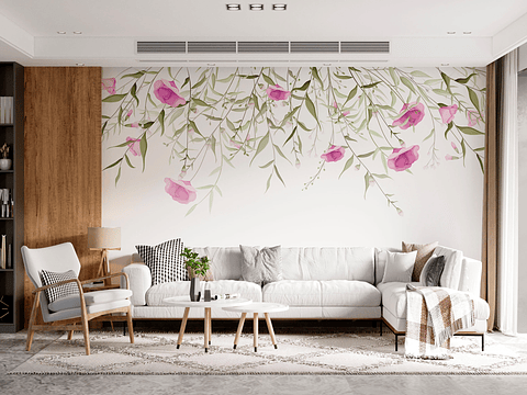 Papel Mural / Amapolas