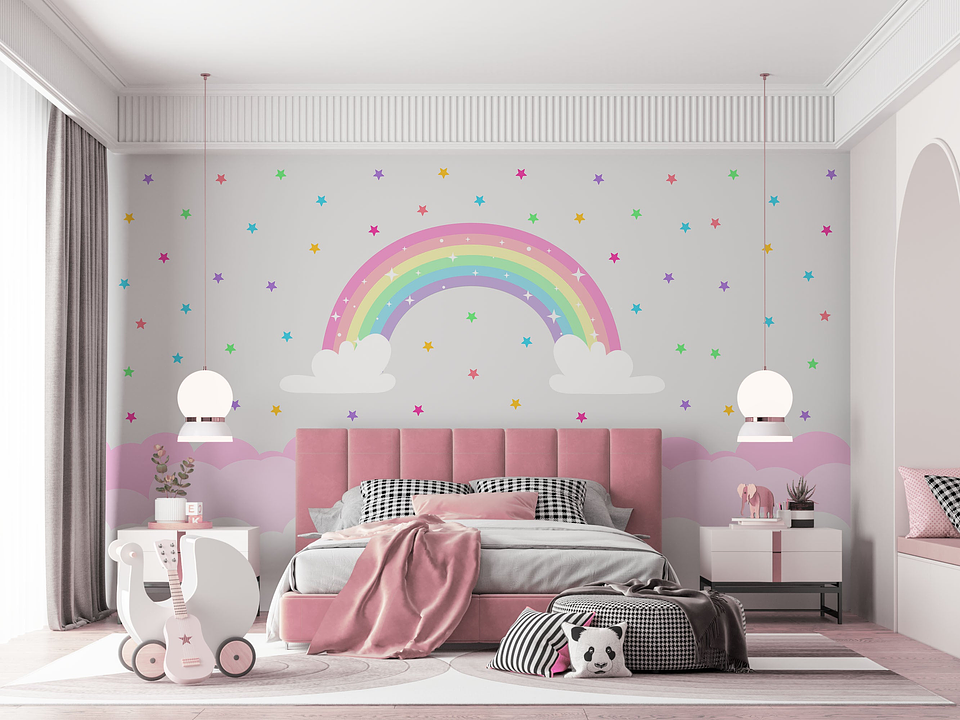 Papel Mural / Arcoíris 1