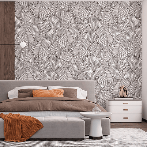 Papel Mural / Banano Leaves