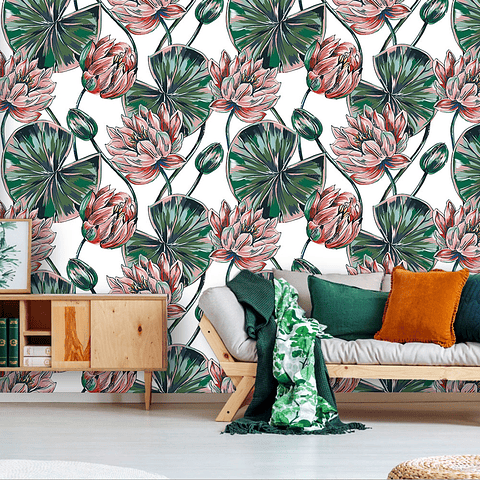 Papel Mural / Lotus