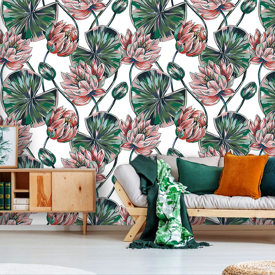 Papel Mural / Lotus 2
