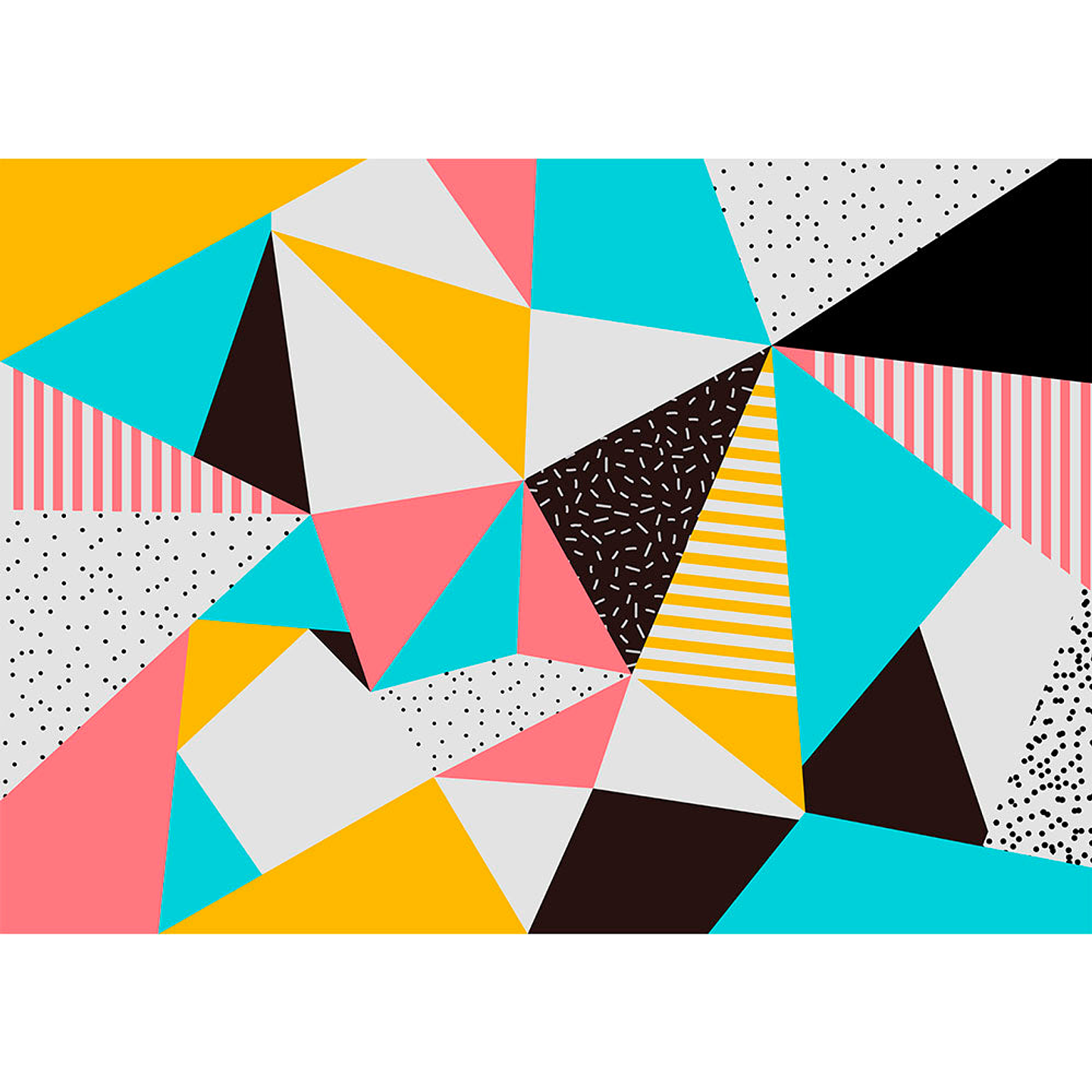 Papel Mural / Geometric Wall 4