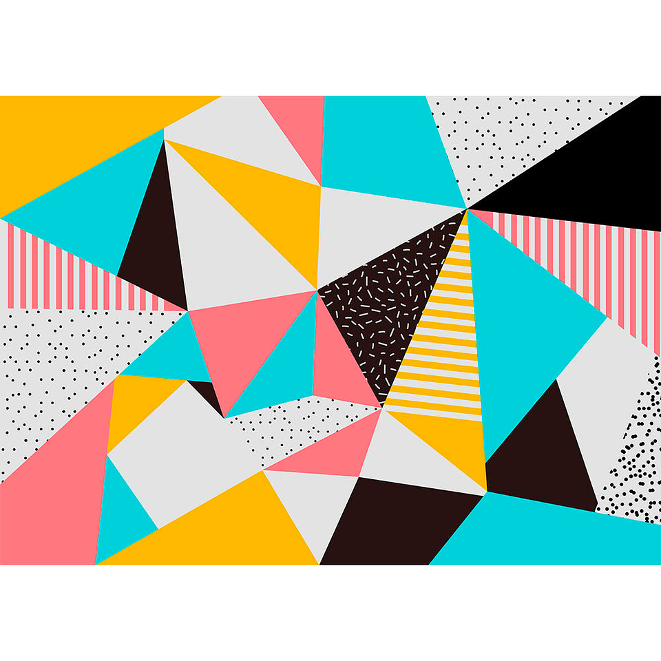 Papel Mural / Geometric Wall 4