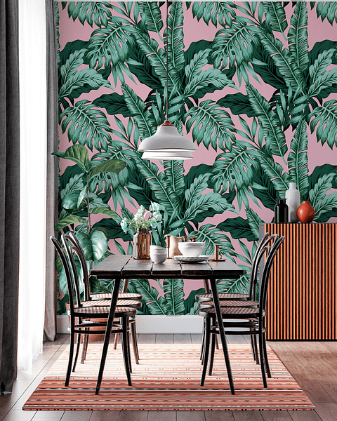 Papel Mural / Tropical Pink
