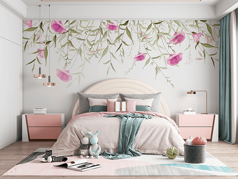 Papel Mural / Amapolas