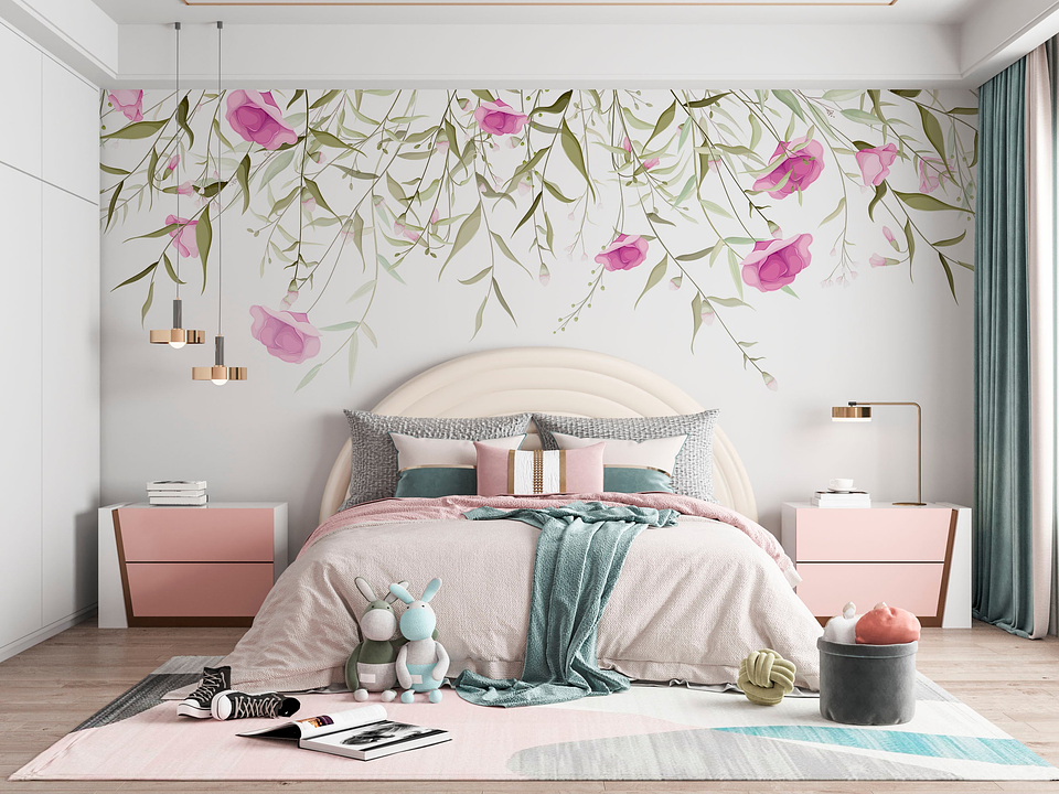 Papel Mural / Amapolas 2