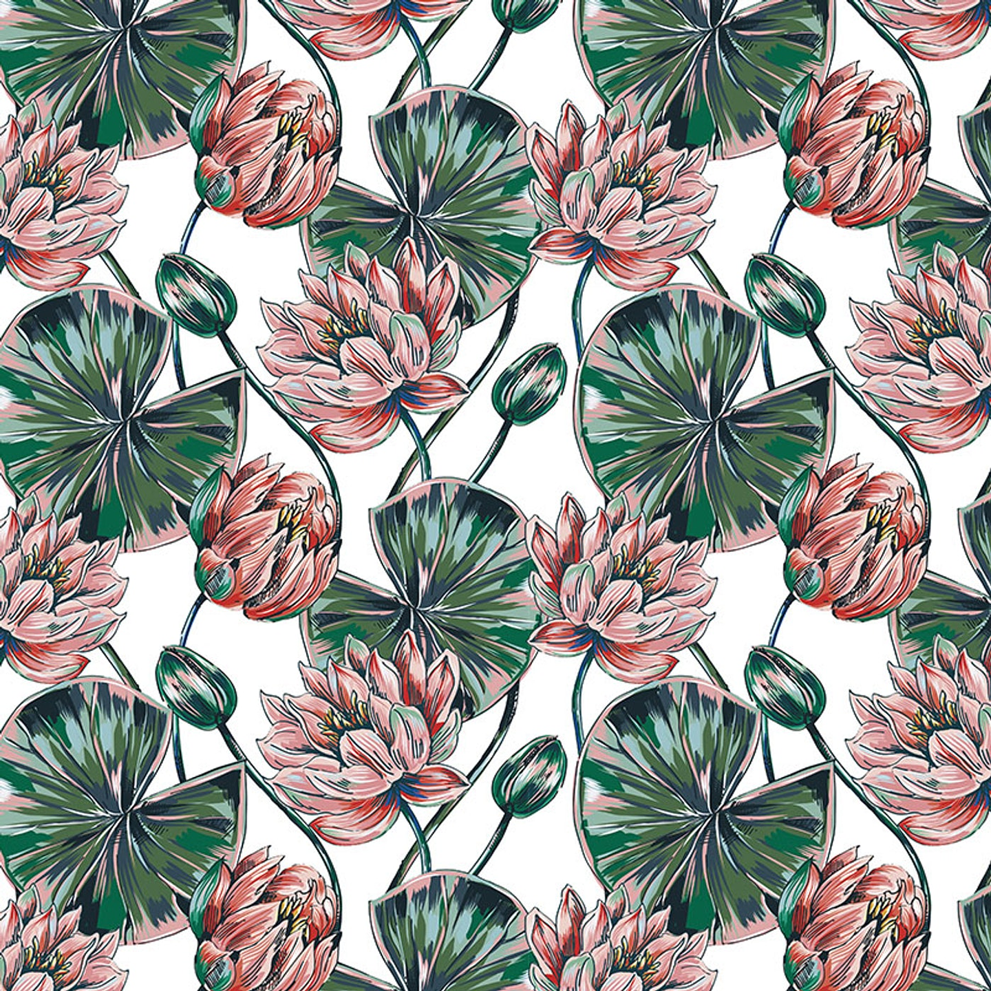 Papel Mural / Lotus 3