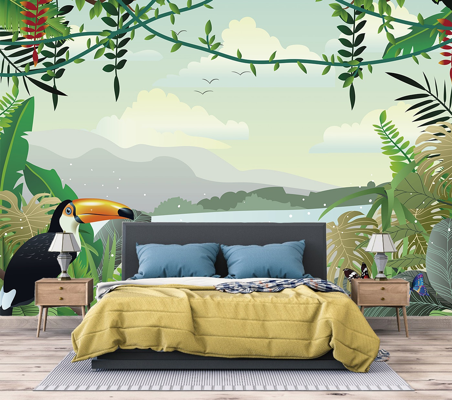 Papel Mural / Jungle Landscape 1