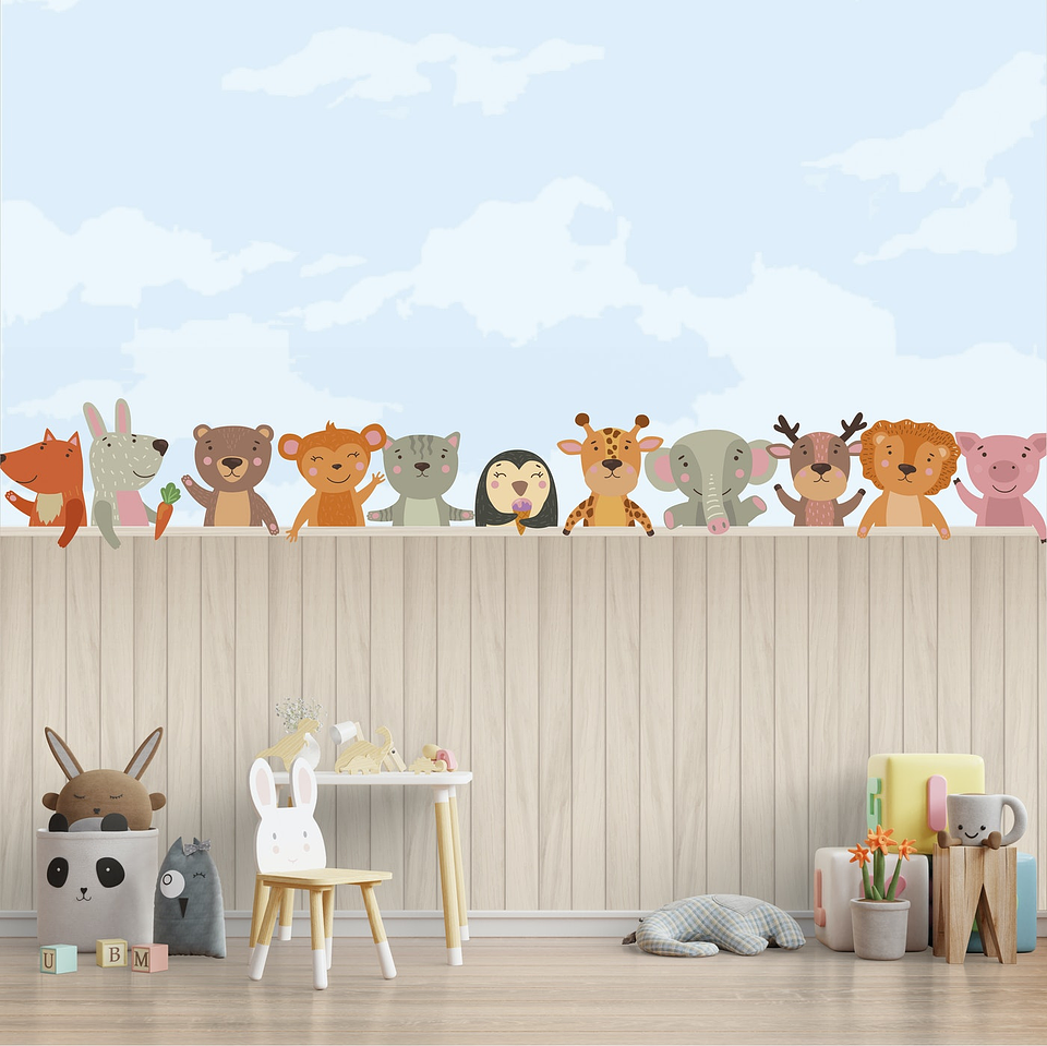 Papel Mural / Animal Friends 1